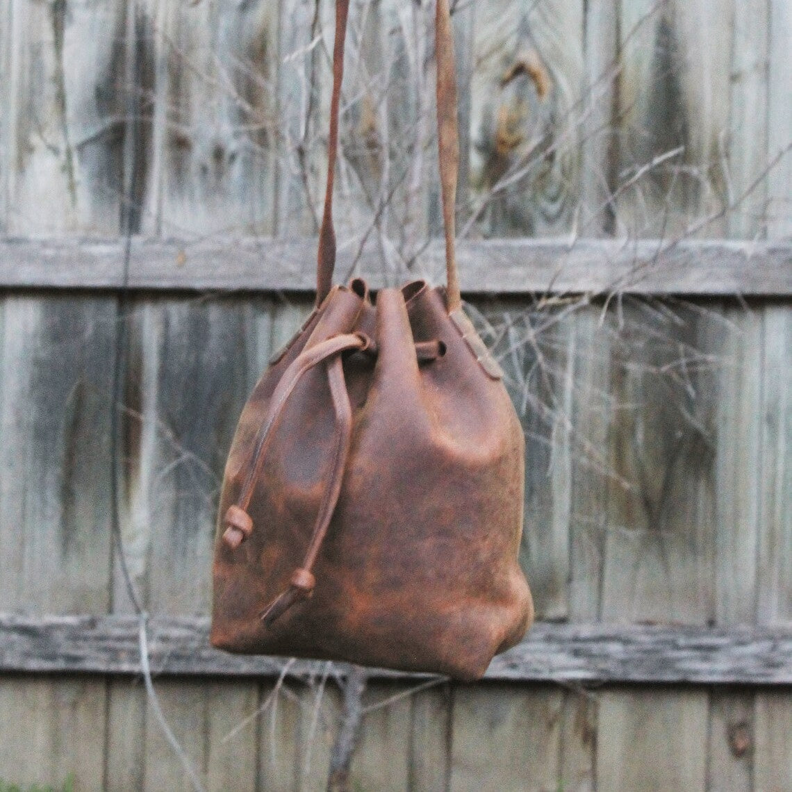 Bohemian Bliss Tan Leather Crossbody Bag