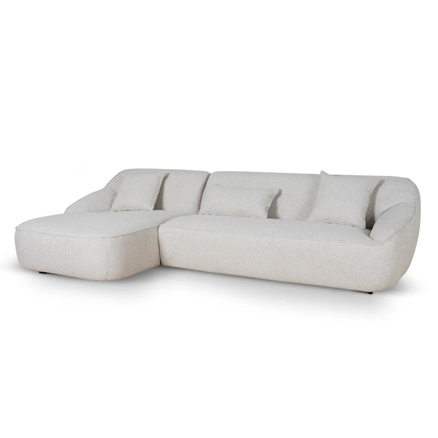 Bold & Beautiful Left Chaise Sofa - Coral Beige