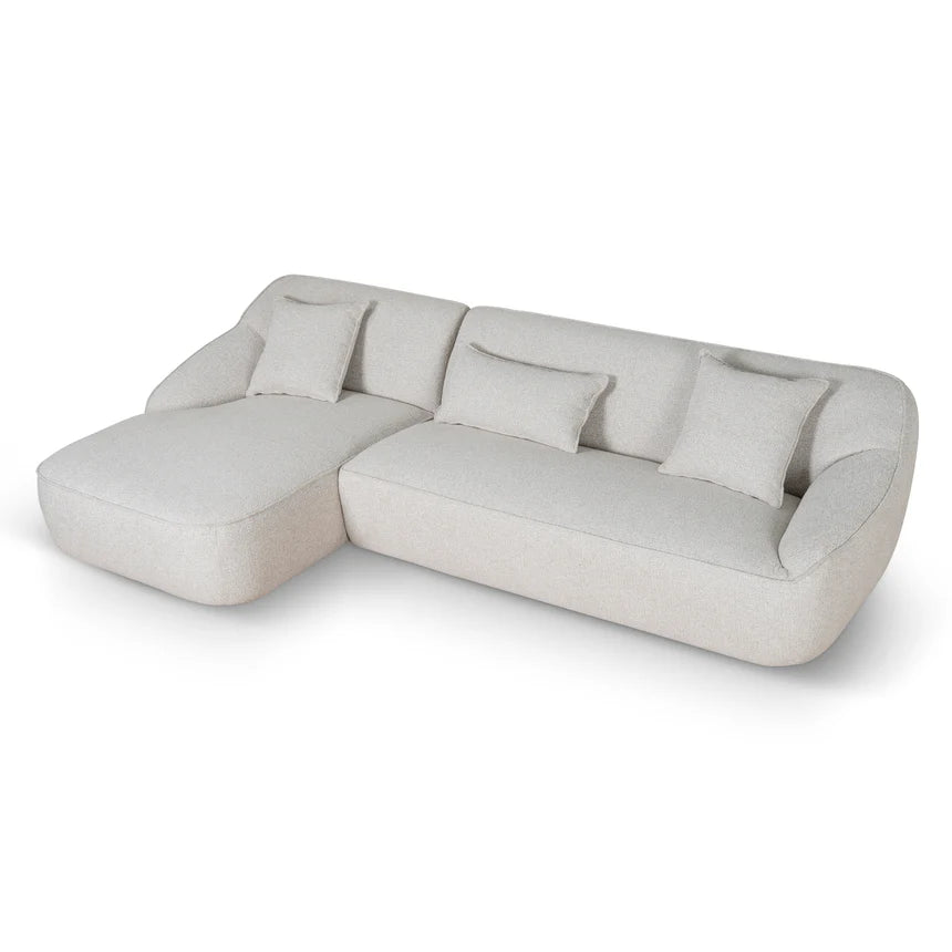 Bold & Beautiful Left Chaise Sofa - Coral Beige