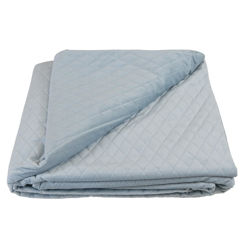 Bolero Luxurious Bedding Coverlet - Baby Blue