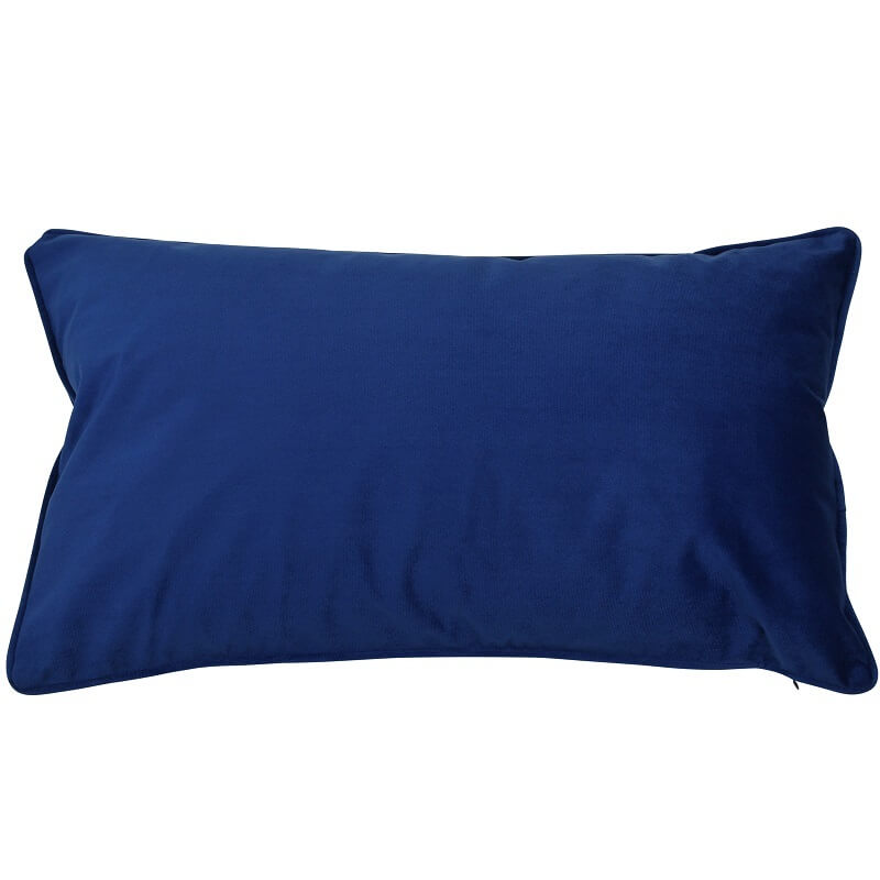 Bondi Velvet Rectangle 35x60cm Cushion Cover - Navy