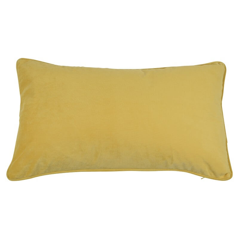 Bondi Velvet Rectangle 35x60cm Cushion Cover - Sunshine