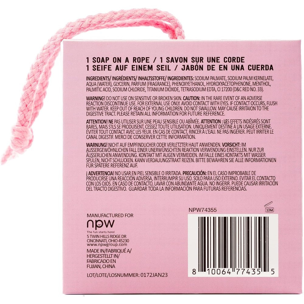 BootY  Wash Soap On A Rope