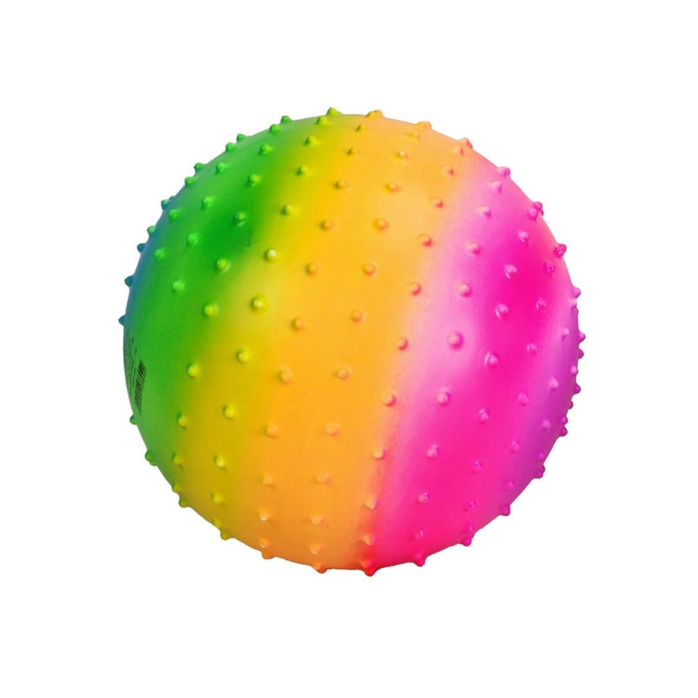 Inflatable Bouncing Rainbow Sensory Spiky Ball