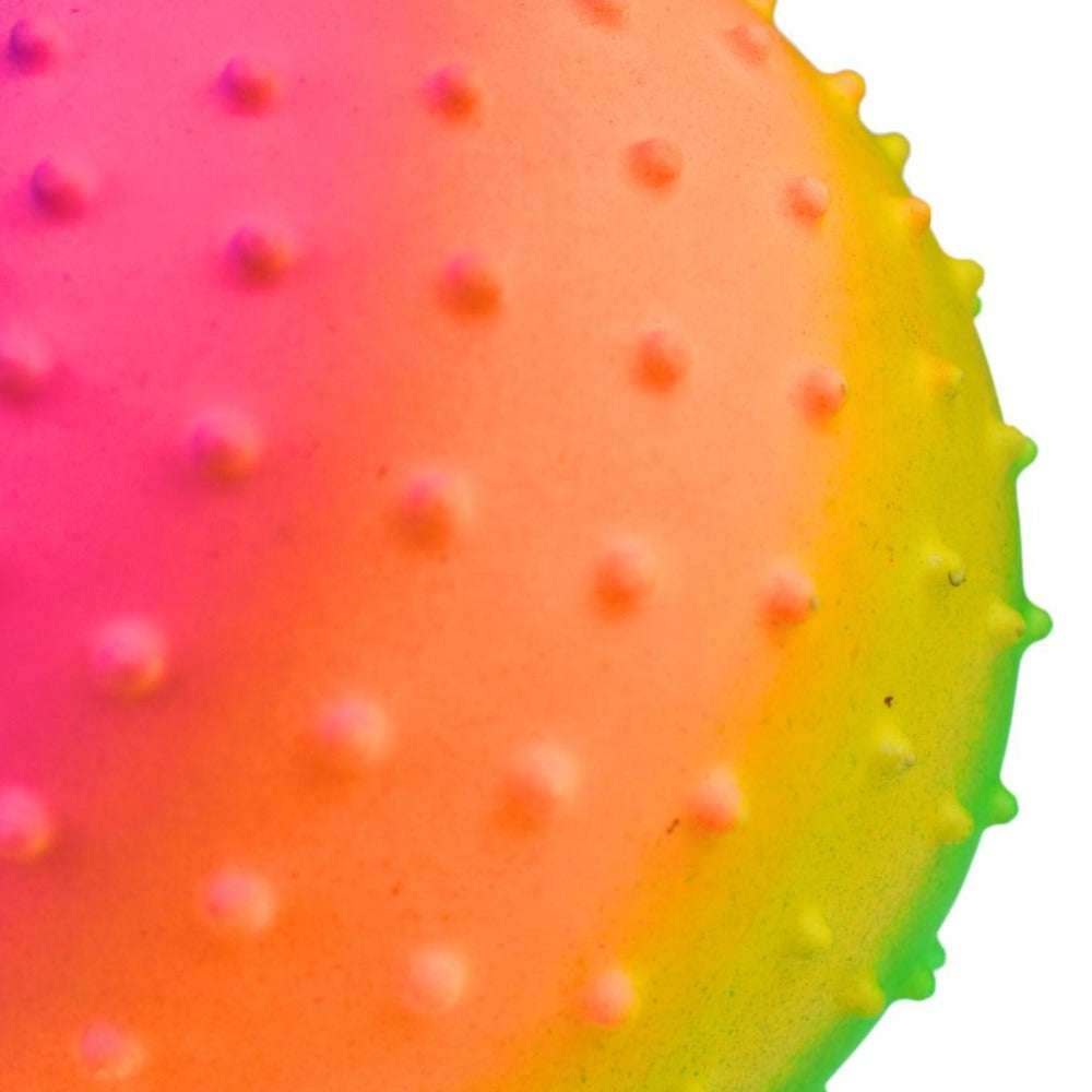 Inflatable Bouncing Rainbow Sensory Spiky Ball