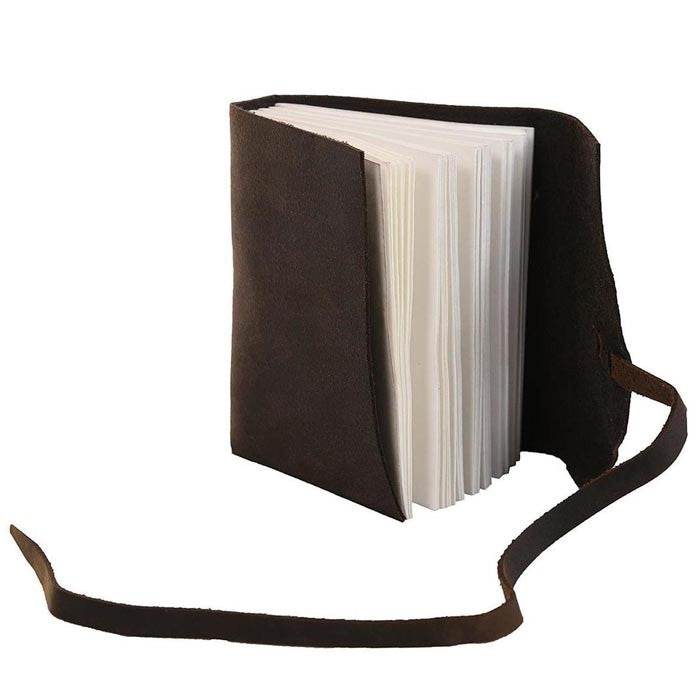 Bound in Beauty Leather Journal with Belt Lock