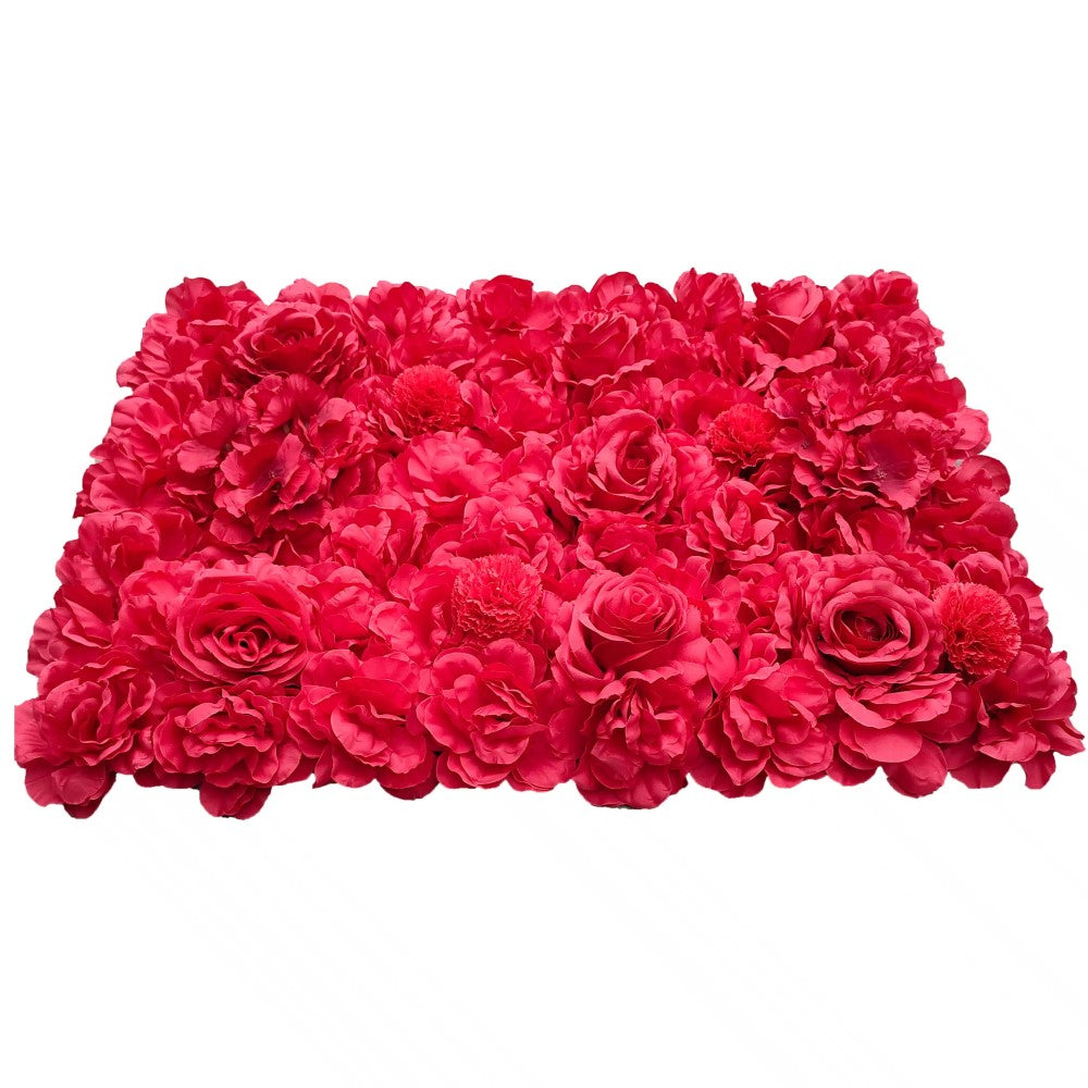 Bouquet Wall Backdrop Panel 40cm x 60cms - Red