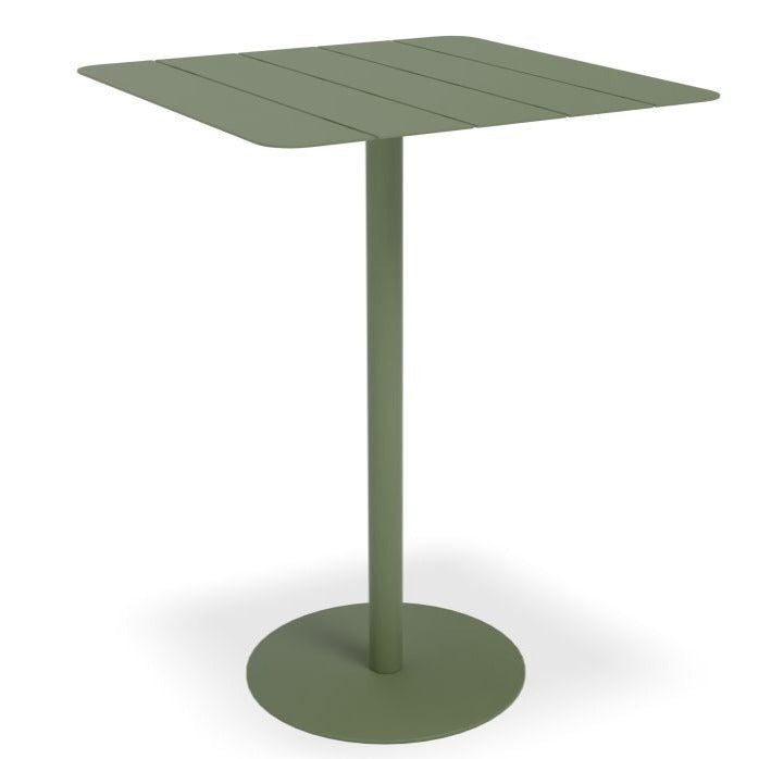 Breeze Metal Outdoor High Table - Green (Available in 2 Sizes)