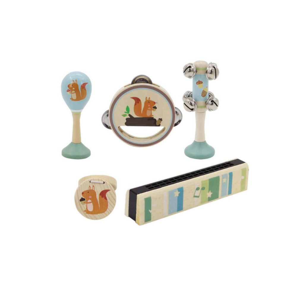 Set of 5 Kids Musical Instruments - Rabbit