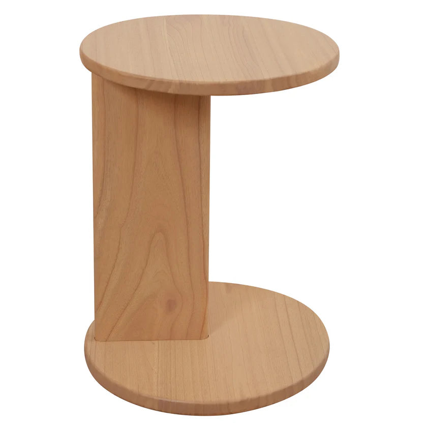 Brentwood Classic Natural Round Side Table - 40cms