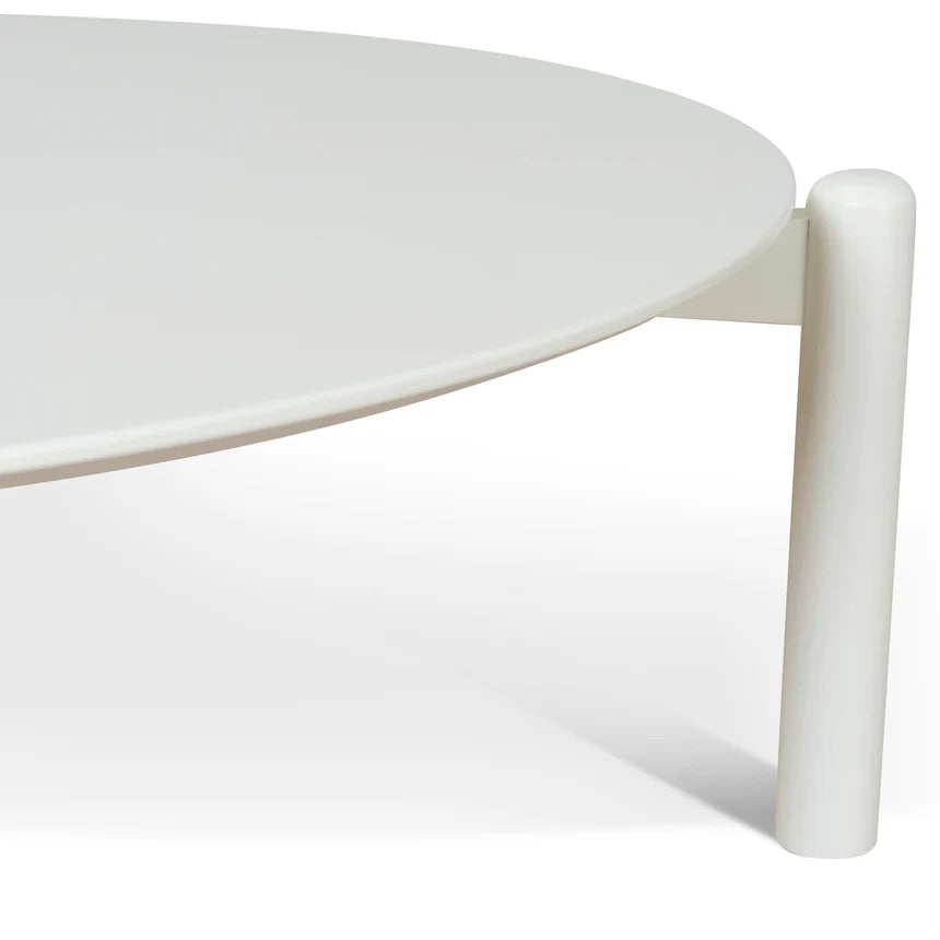 Bright & Stylish White Nesting Coffee Tables - Set of 2