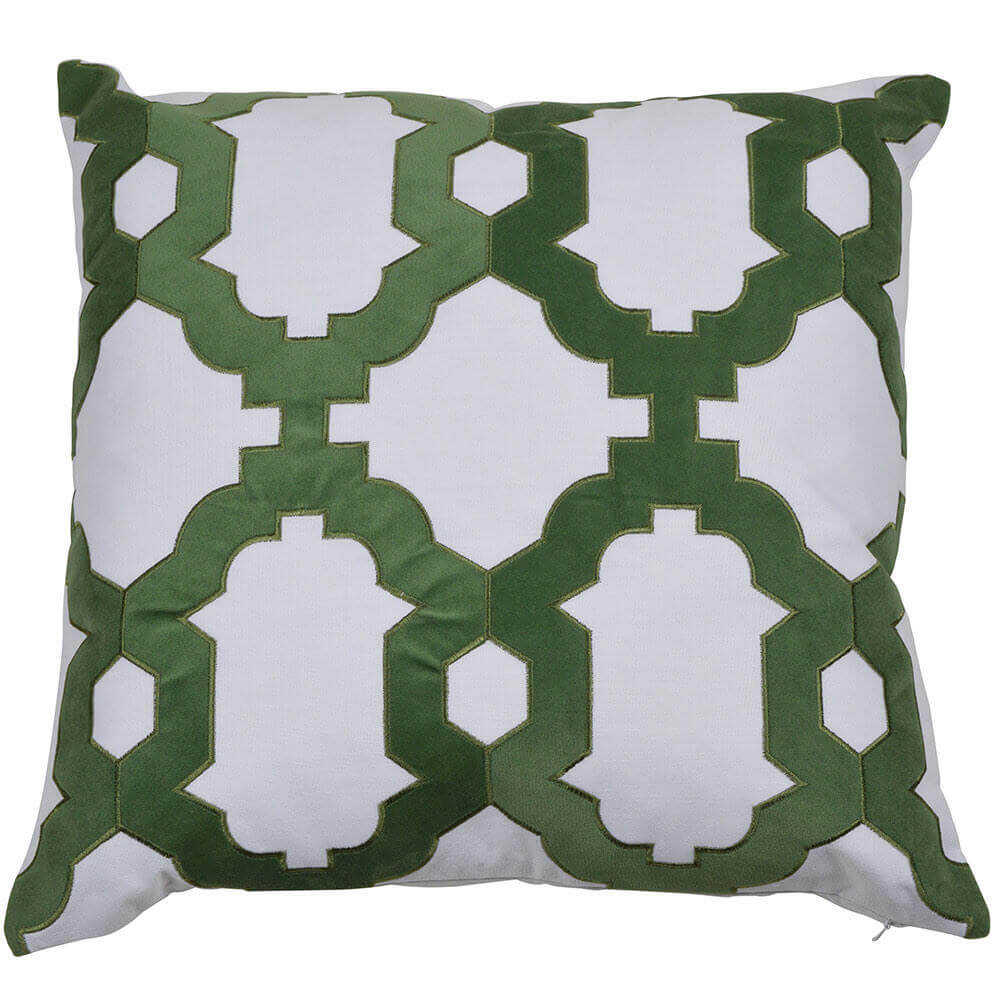 Brighton Velvet 50x50cm Cushion Cover - Olive