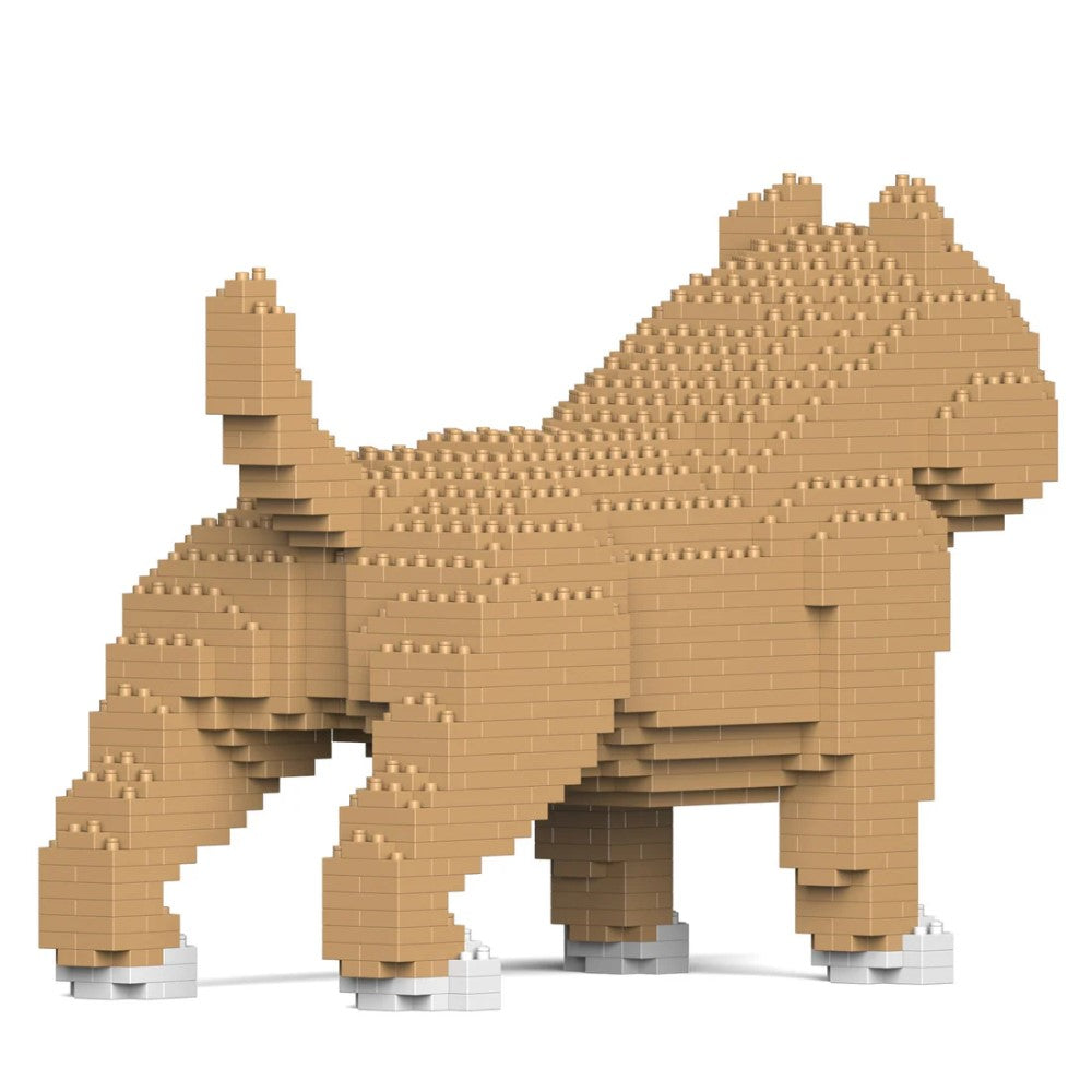 Building Blocks Model American Bully Dog Beige 1110 Pieces (Available in 2 Sizes)