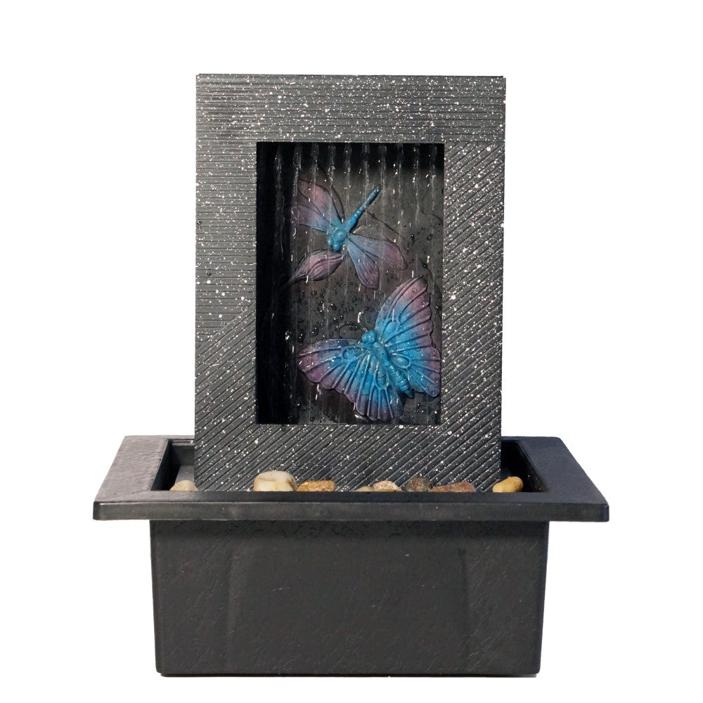 Butterfly Rain Artwork Indoor Fountain