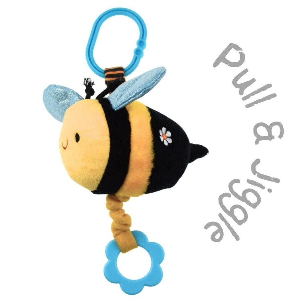 Buzzy Wonderland Beehive Baby Jiggler Toy