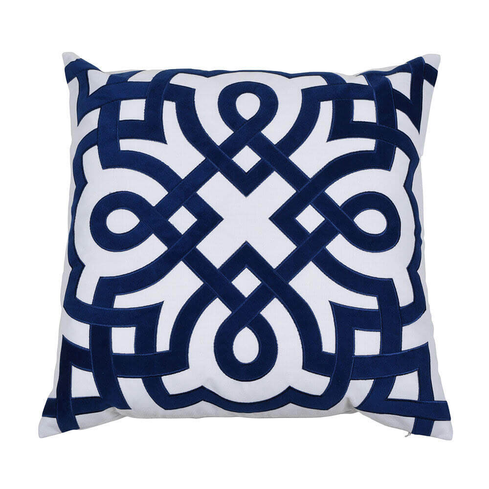 Byron Velvet 50x50cm Cushion Cover - Navy