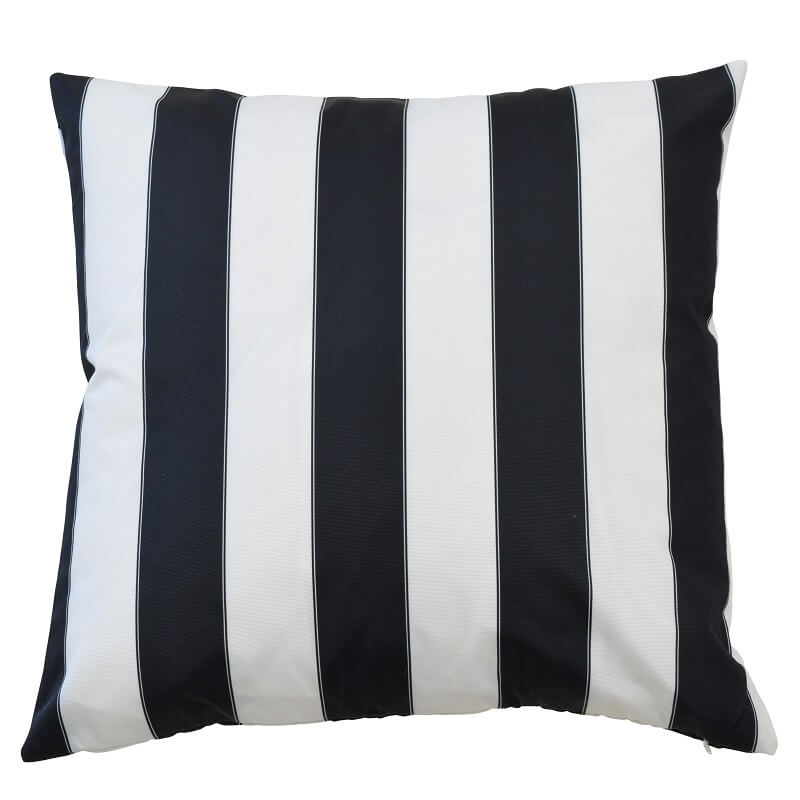 Capri 50x50cm Indoor/Outdoor Cushion Cover - Black