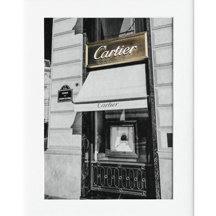 Cartier San Fran Mounted Print Wall Decor - 40x50cms