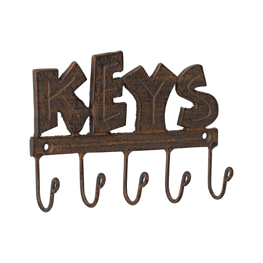 Cast-Iron Trendy Wall Hanging Key Hooks - 12cms