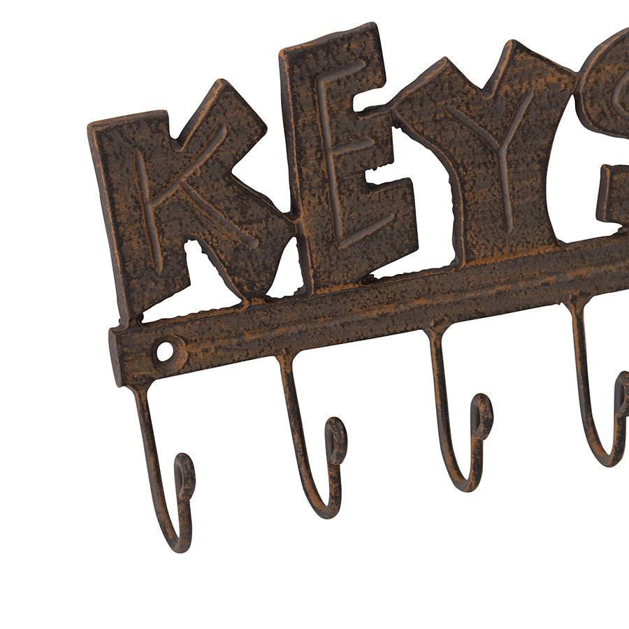 Cast-Iron Trendy Wall Hanging Key Hooks - 12cms