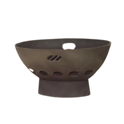 Cast Iron BBQ Fire Pit Bowl with Grill