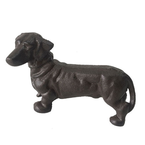 Cast Iron Dog Statue - Dachshund