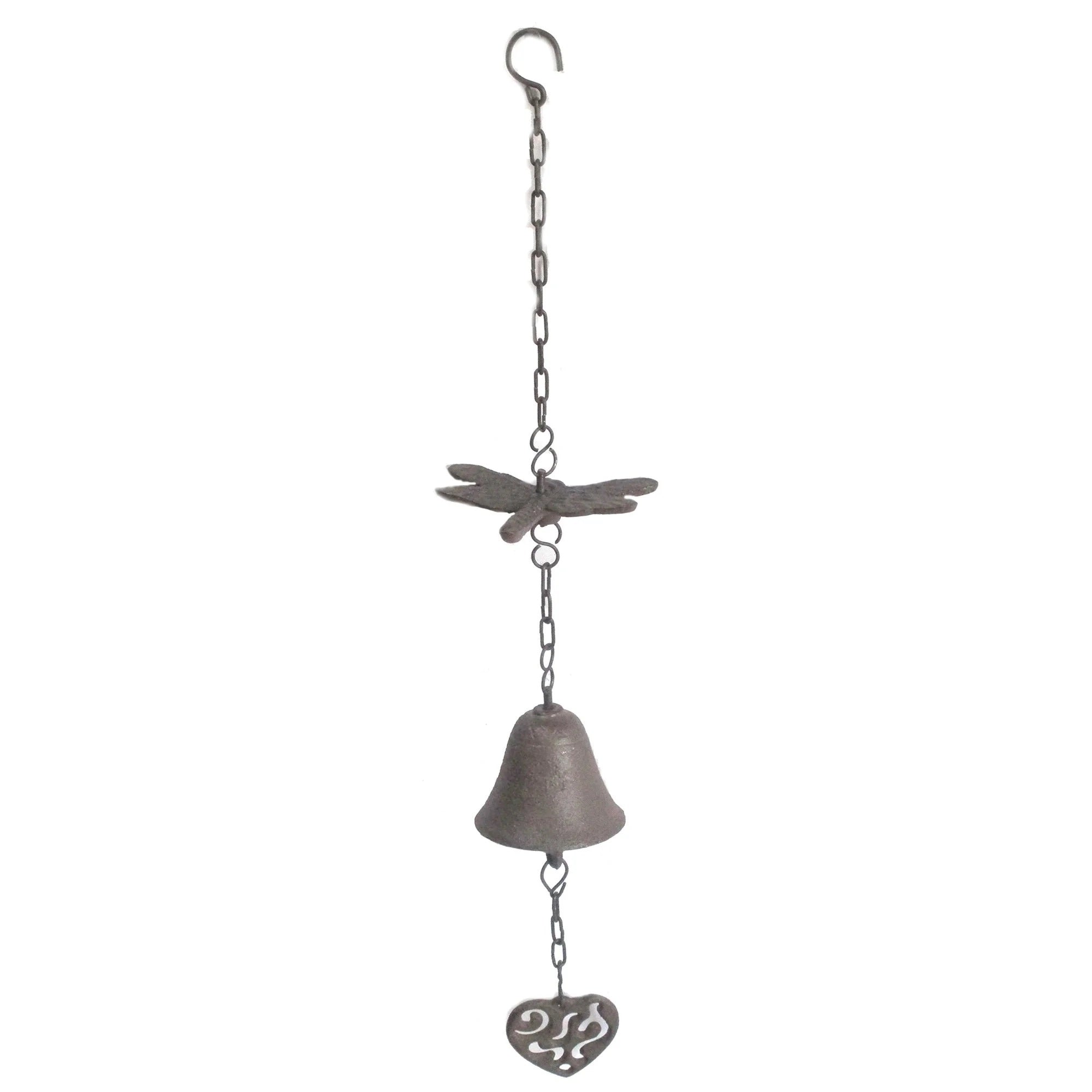 Cast Iron Dragonfly Garden Wind Chime