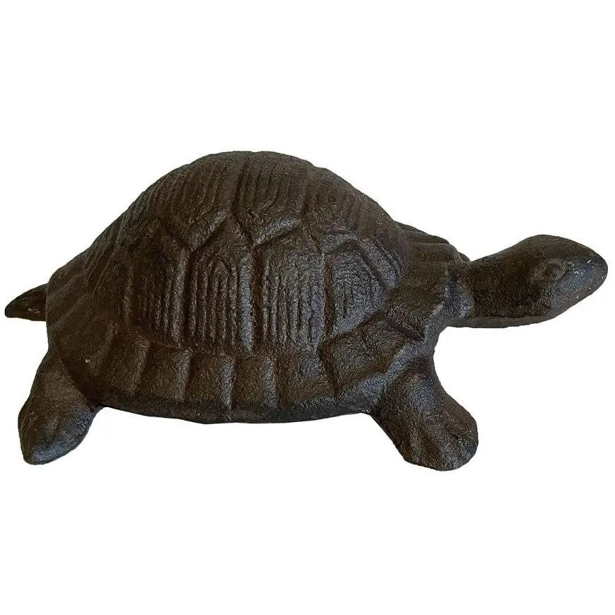 Cast Iron Tortoise Paperweight Statue