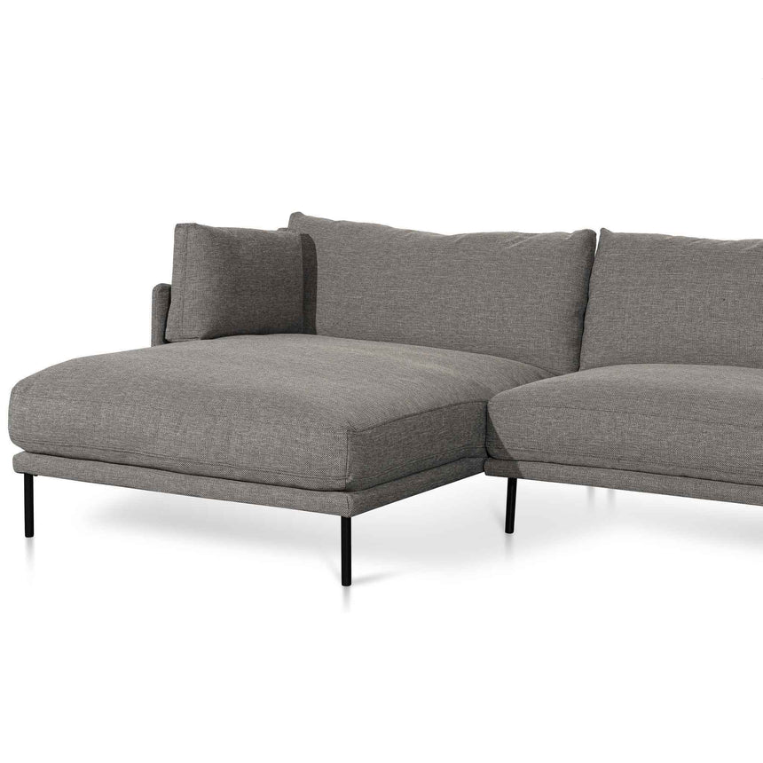 Casual Comfort 4-Seater Left Chaise Fabric Sofa