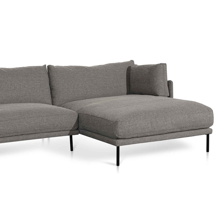 Casual Comfort 4-Seater Right Chaise Fabric Sofa