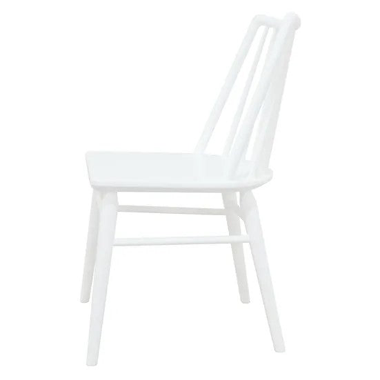 Casual Luxury Dining Chair - Set of 2 - White