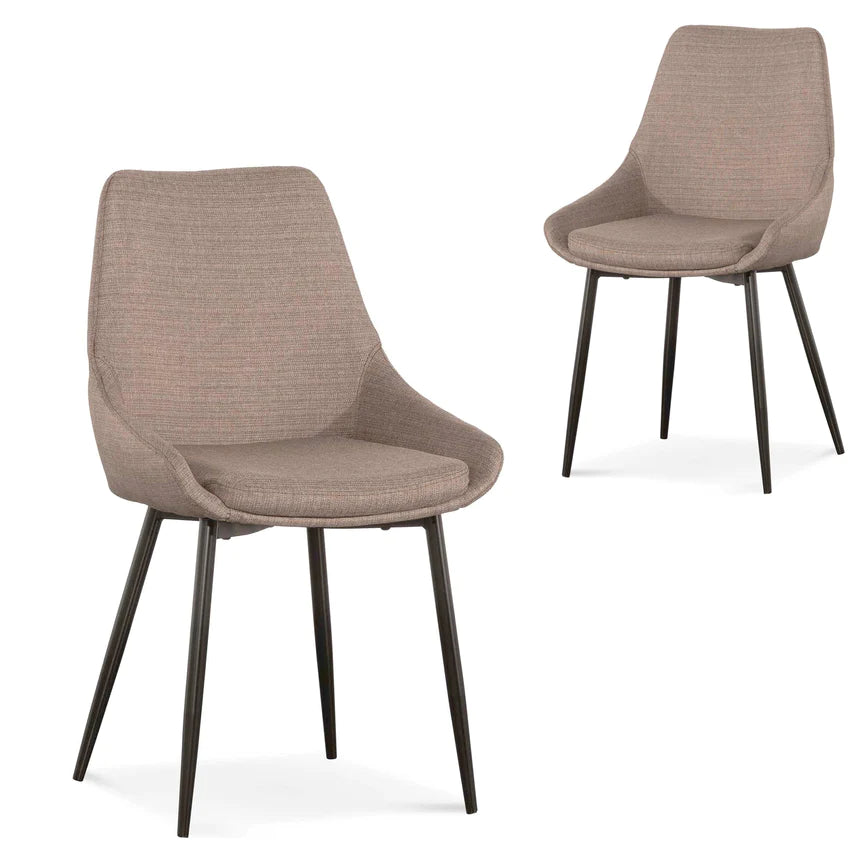 Cedar Serenity Dining Chair - Brown Grey (Set of 2)