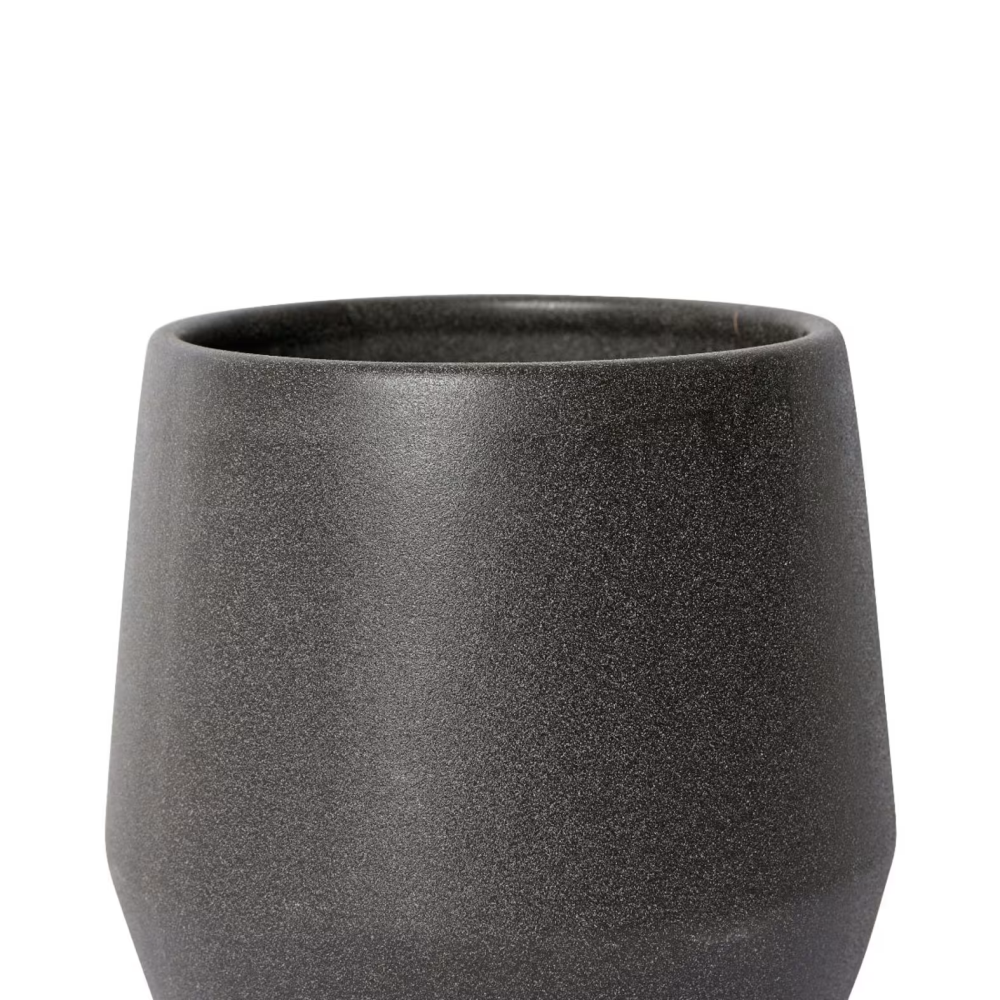 Ceramic Mason Plant Pot with Saucer - Available in 3 Sizes