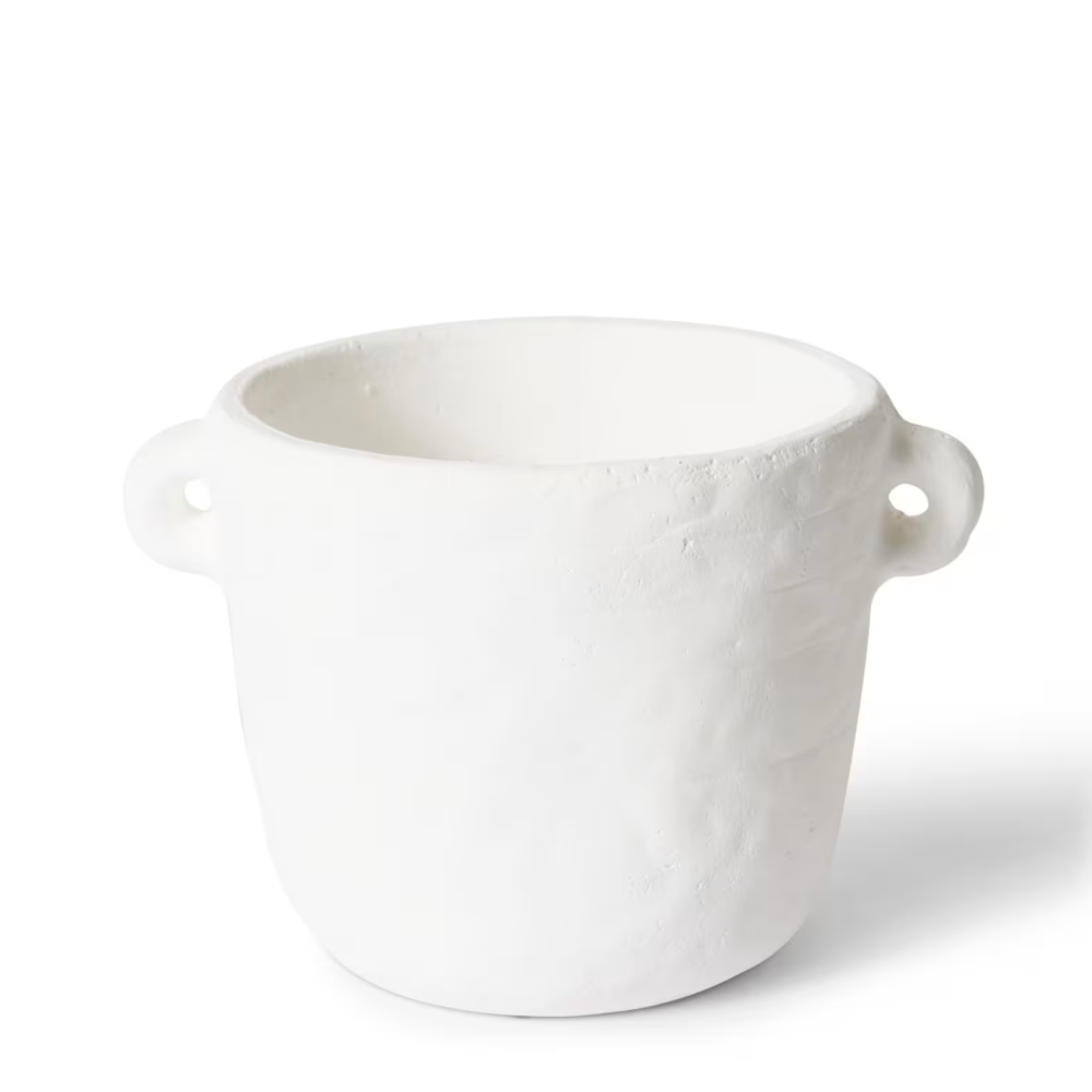 Ceramic Reese Plant Pot - White - Available in 2 Sizes