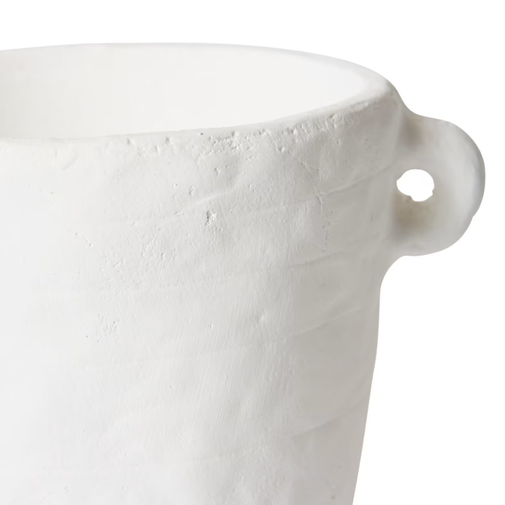 Ceramic Reese Plant Pot - White - Available in 2 Sizes