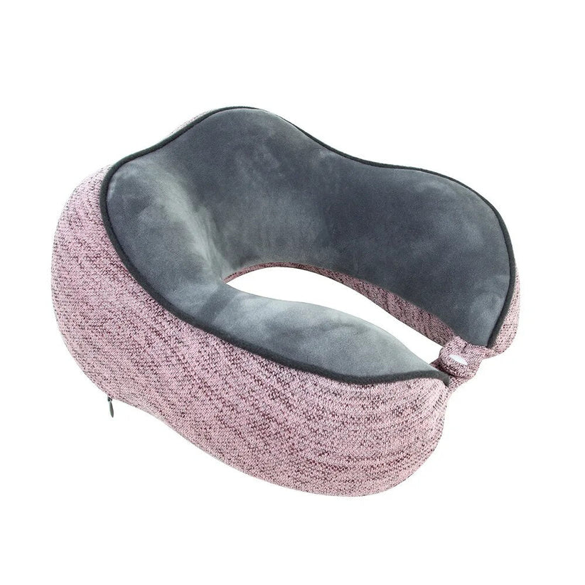 U-Shaped Neck Pillow for Comfort Pink - 30x25cms