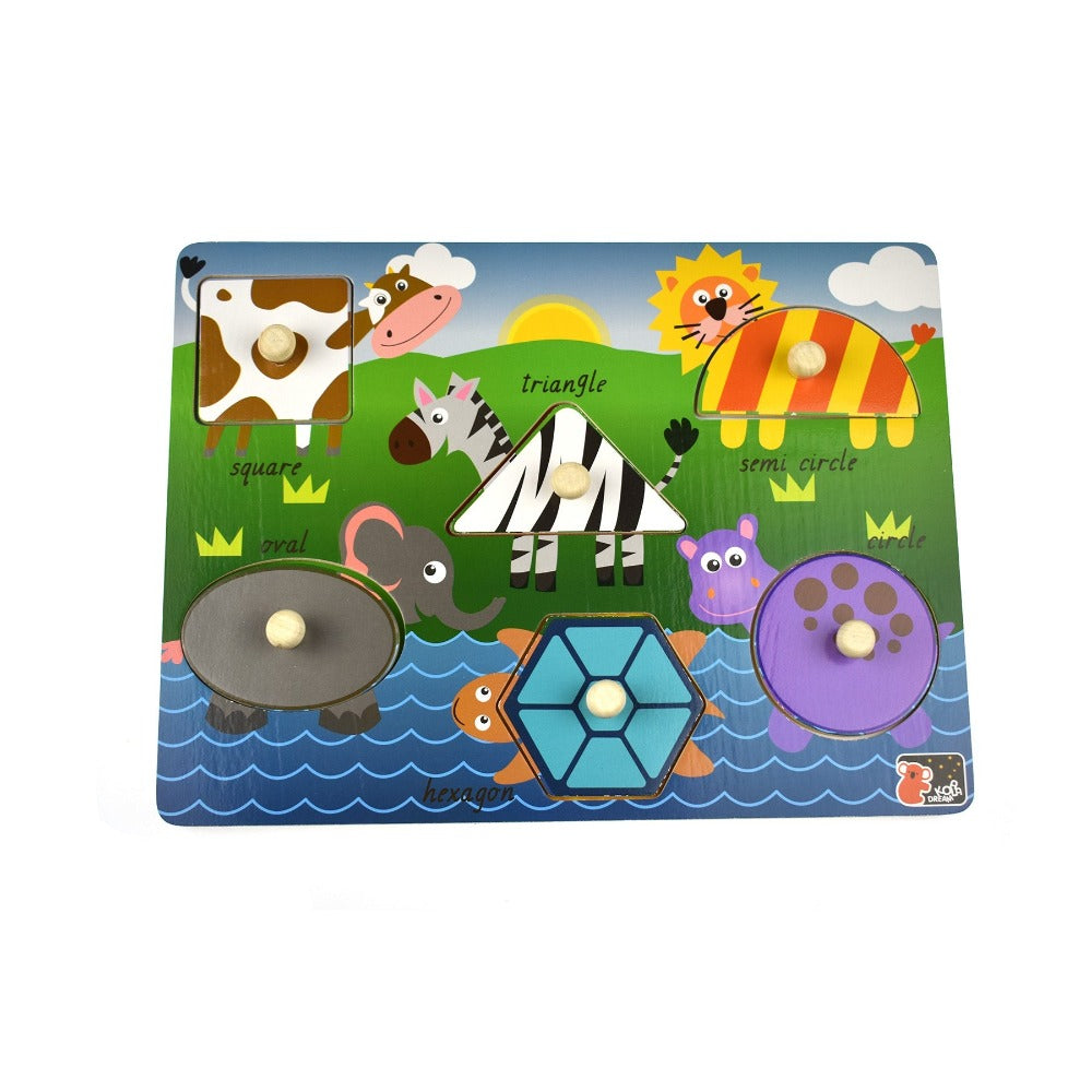 Challenge Little Minds 2 in 1 Animals Puzzle