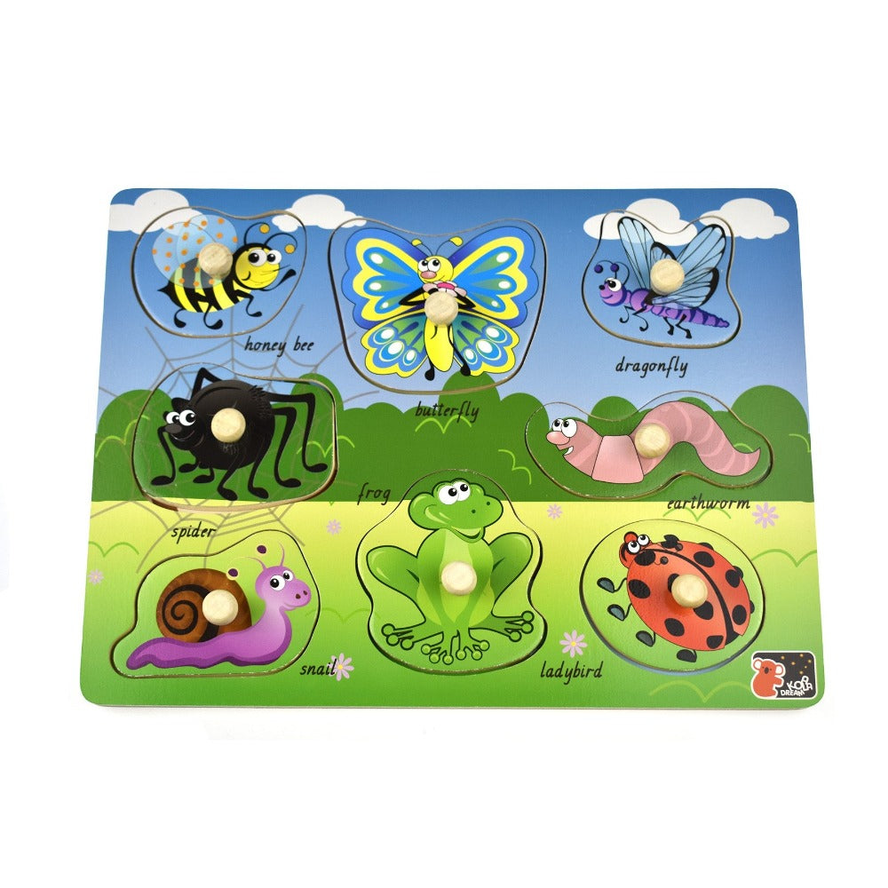 Challenge Little Minds 2 in 1 Insects Puzzle