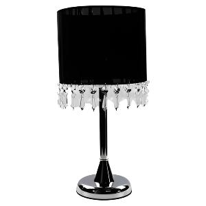 Chandelier Chrome Table Touch Lamp - Black