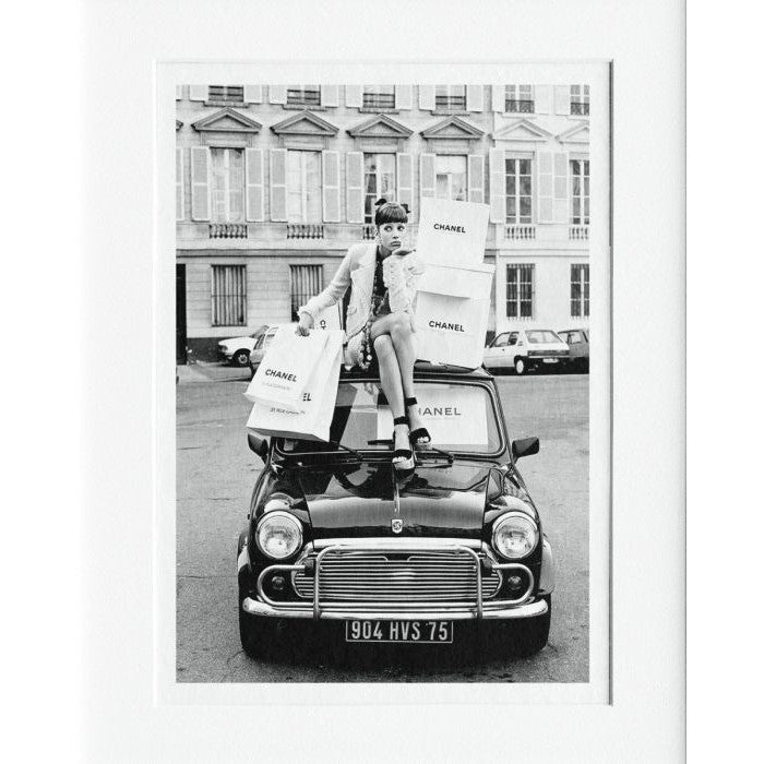 Chanel Mini Mounted Print Wall Decor - 40x50cms