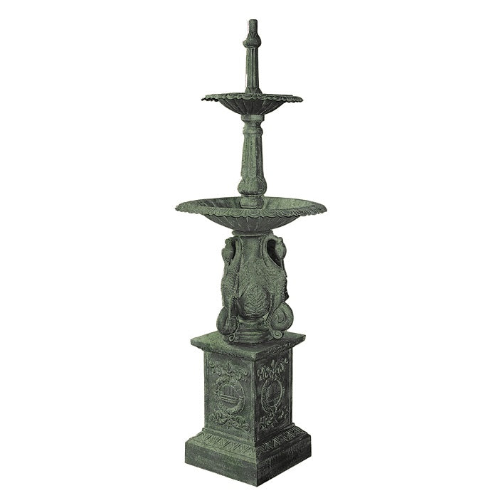 Charming 2-Tier Square Stand Fountain (Available in 3 Colors)