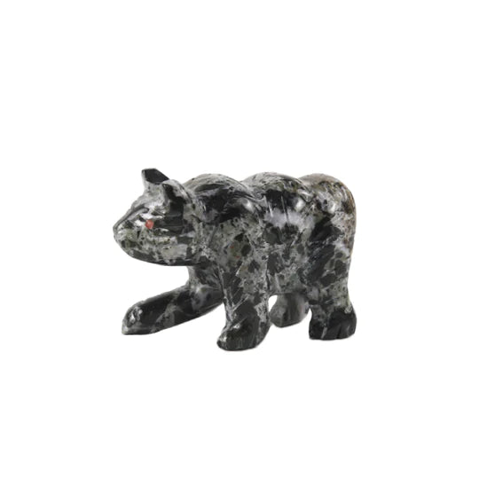 Charming Marble Bear Figurine 10cms - Available in 4 Colors