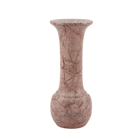 Charming Marble Long Neck Vase 25cm - Available in 4 Colors