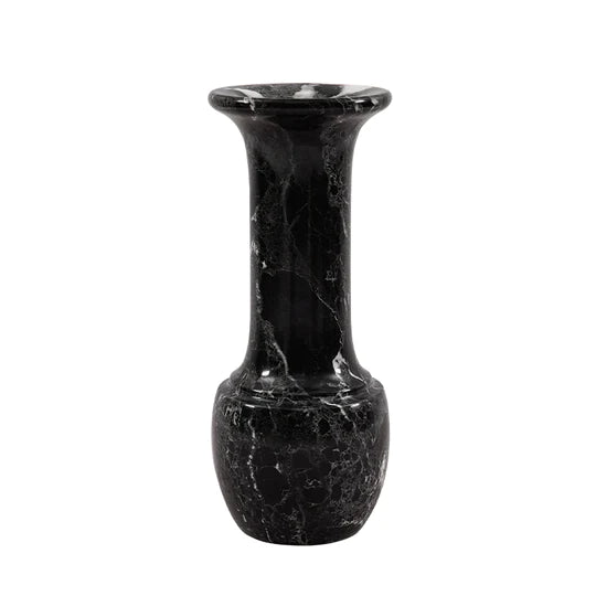 Charming Marble Long Neck Vase 25cm - Available in 4 Colors