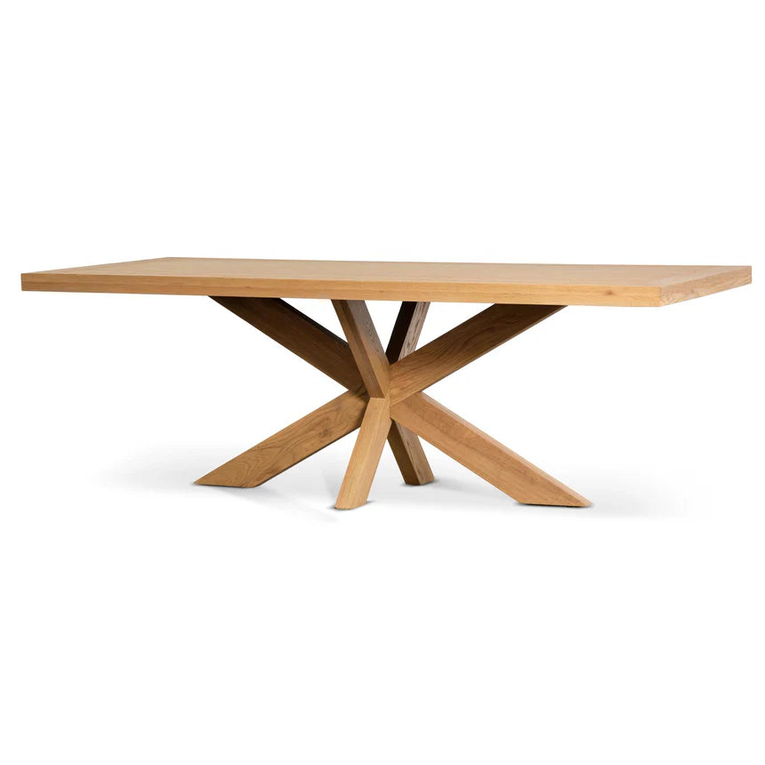 Charming Wooden Dining table 220cms - Natural