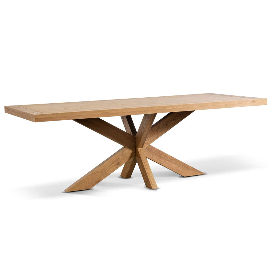 Charming Wooden Dining table 220cms - Natural