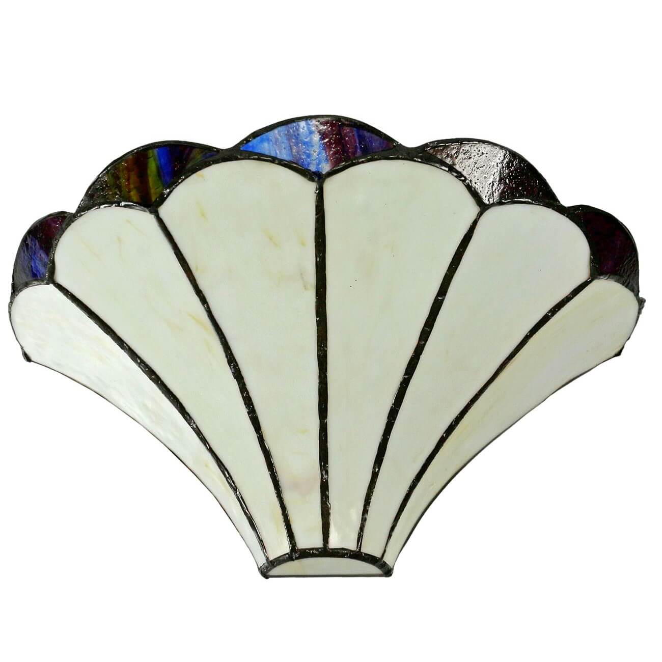 Chevron Stripes Tiffany Stained Glass Wall Lamp