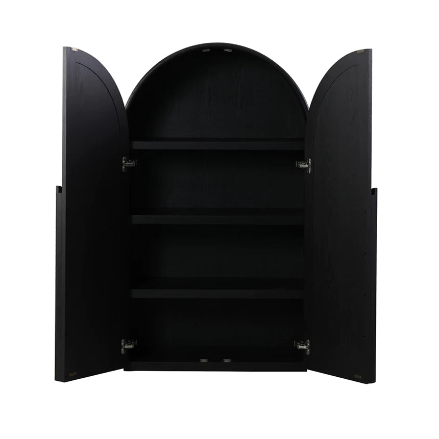 Chic Charisma Curve Cabinet - Black