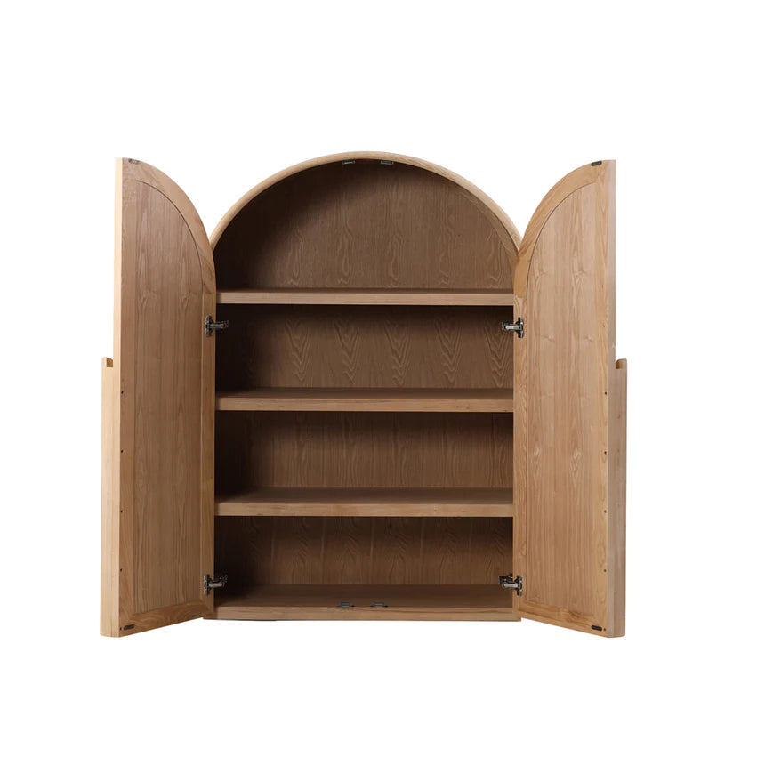 Chic Charisma Curve Cabinet - Natural