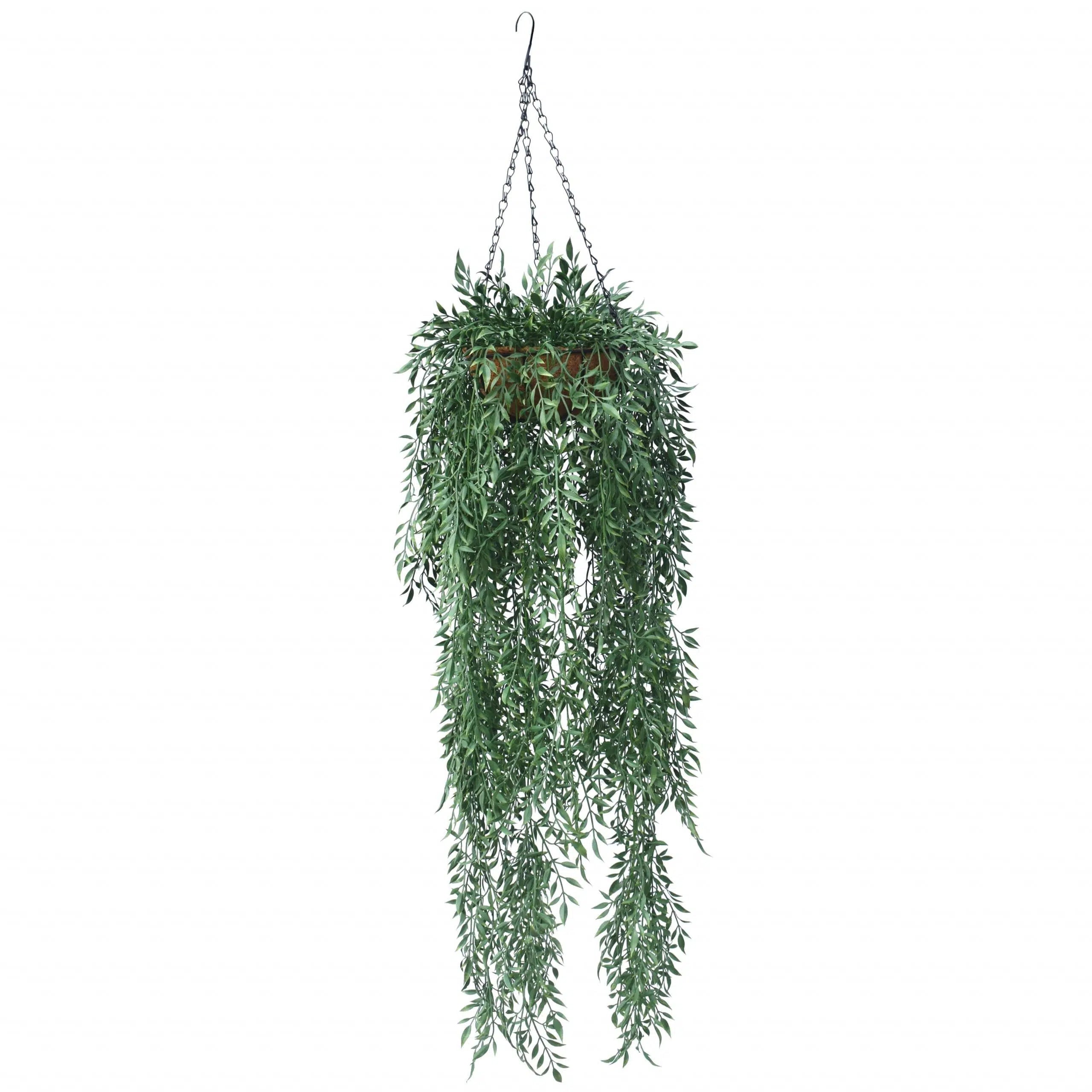 Chic Oasis Artificial Hanging Baskets 110cms - Set of 3